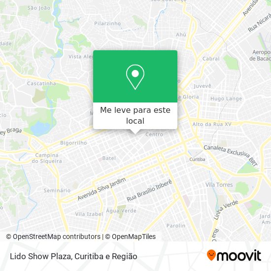 Lido Show Plaza mapa