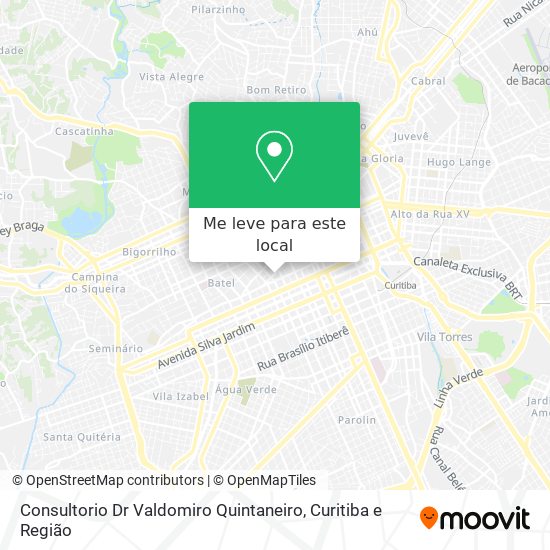 Consultorio Dr Valdomiro Quintaneiro mapa