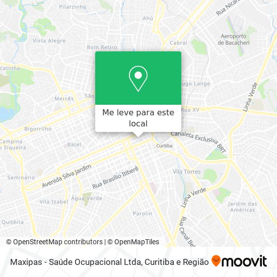 Maxipas - Saúde Ocupacional Ltda mapa