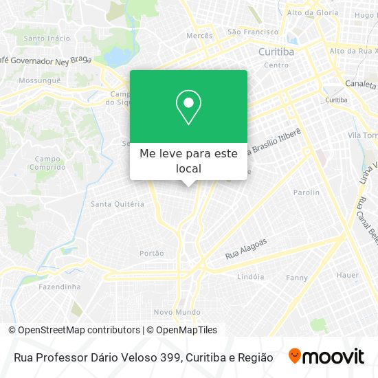 Rua Professor Dário Veloso 399 mapa