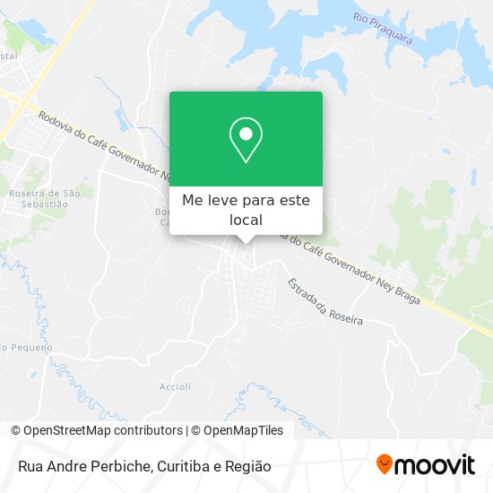 Rua Andre Perbiche mapa