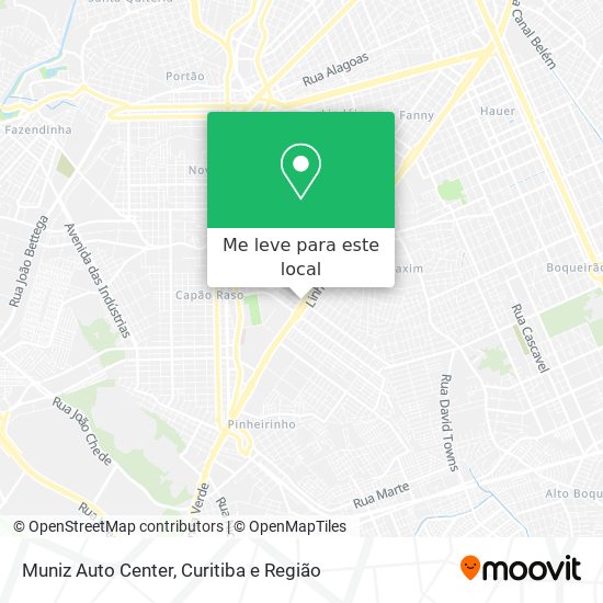 Muniz Auto Center mapa