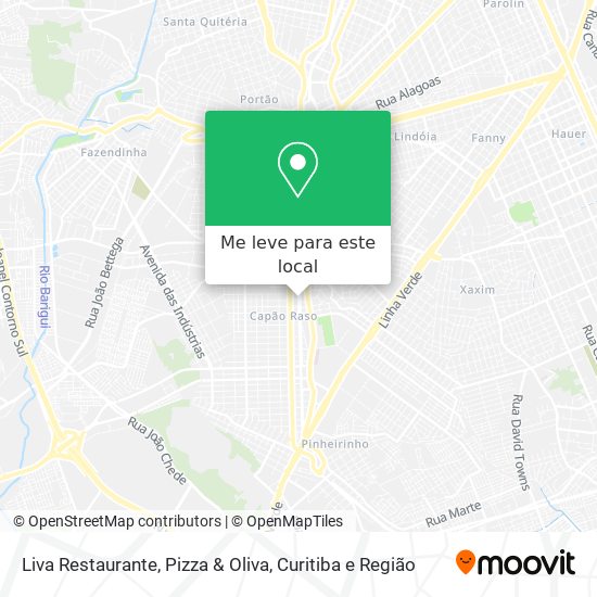 Liva Restaurante, Pizza & Oliva mapa