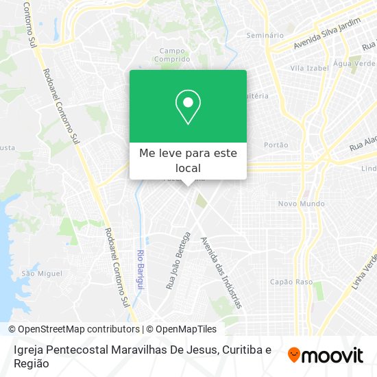 Igreja Pentecostal Maravilhas De Jesus mapa