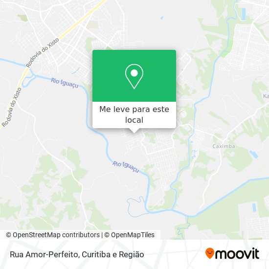 Rua Amor-Perfeito mapa