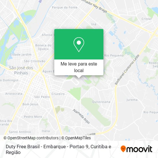 Duty Free Brasil - Embarque - Portao 9 mapa