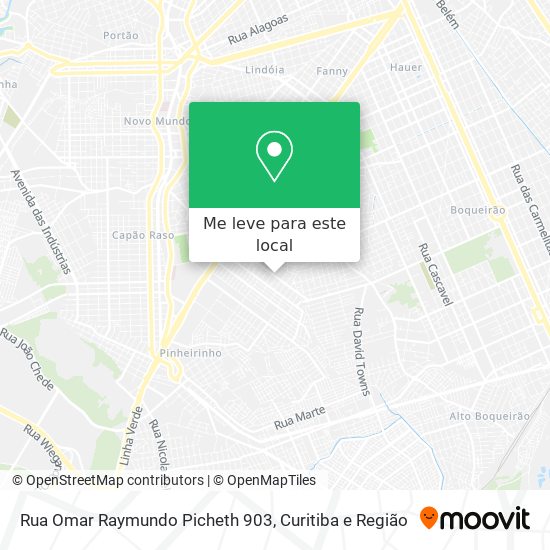 Rua Omar Raymundo Picheth 903 mapa