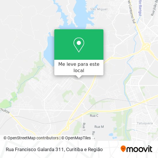 Rua Francisco Galarda 311 mapa