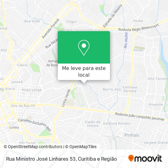 Rua Ministro José Linhares 53 mapa