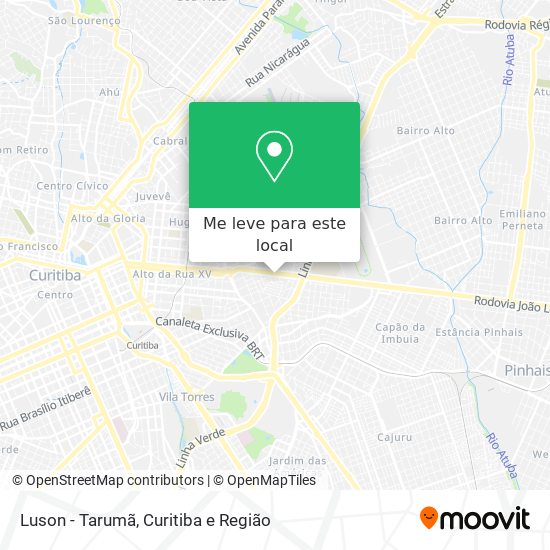 Luson - Tarumã mapa