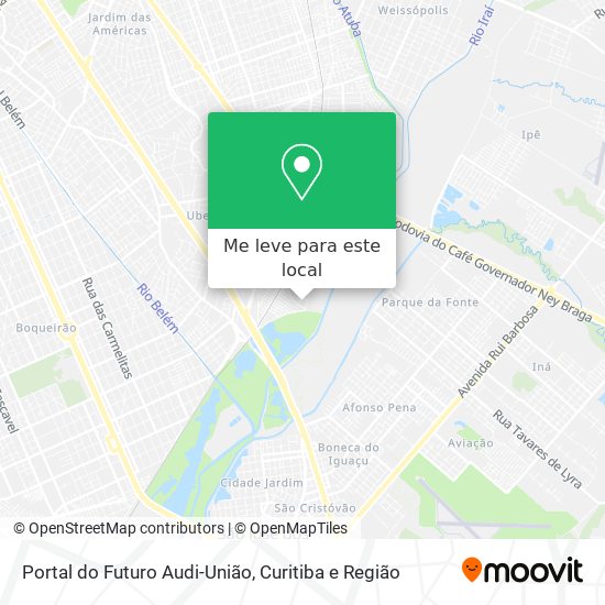 Portal do Futuro Audi-União mapa