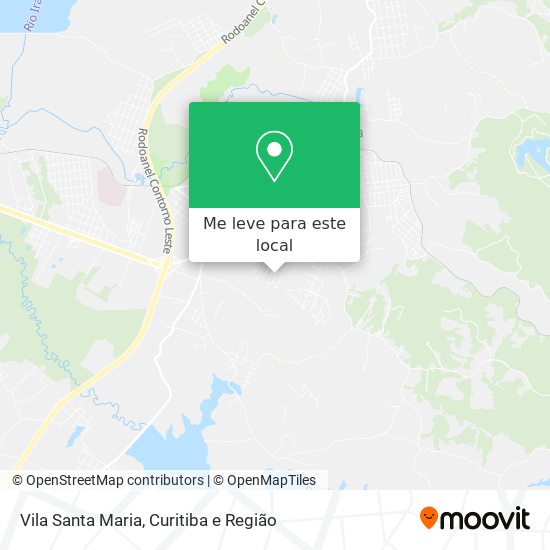 Vila Santa Maria mapa