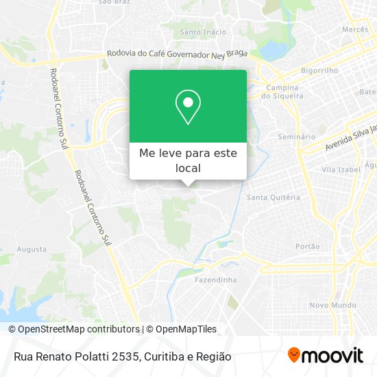 Rua Renato Polatti 2535 mapa