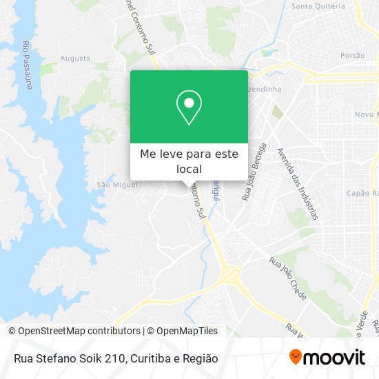Rua Stefano Soik 210 mapa