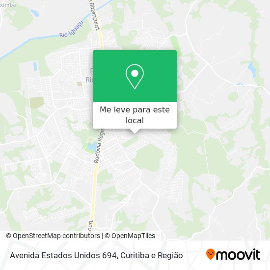 Avenida Estados Unidos 694 mapa