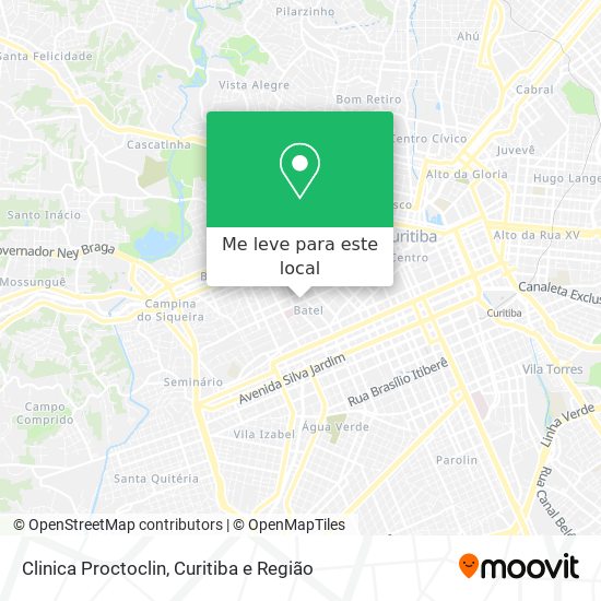 Clinica Proctoclin mapa