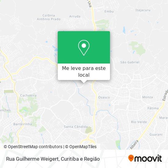 Rua Guilherme Weigert mapa