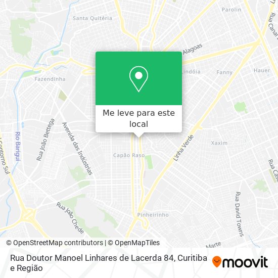 Rua Doutor Manoel Linhares de Lacerda 84 mapa