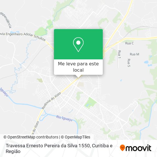 Travessa Ernesto Pereira da Silva 1550 mapa