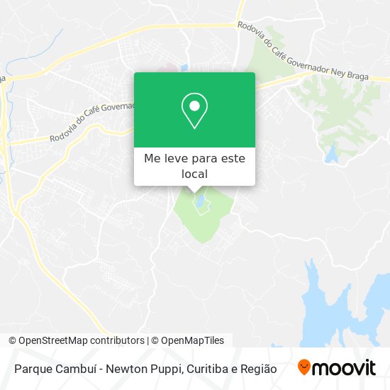 Parque Cambuí - Newton Puppi mapa