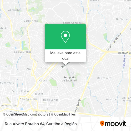 Rua Alvaro Botelho 64 mapa