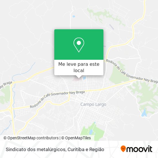 Sindicato dos metalúrgicos mapa