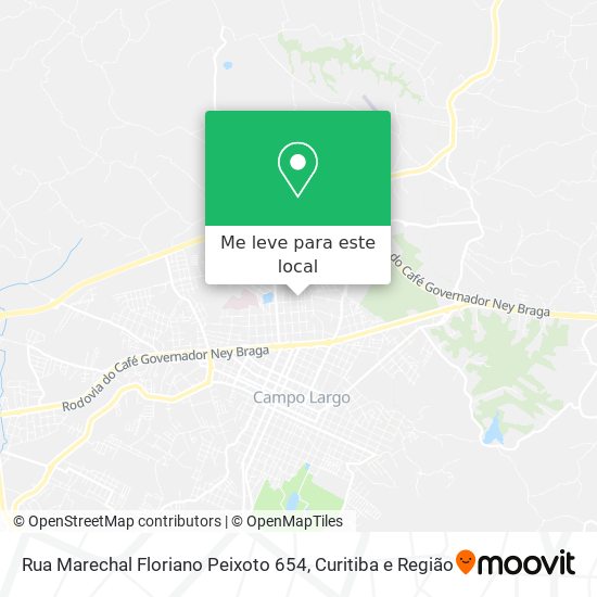 Rua Marechal Floriano Peixoto 654 mapa
