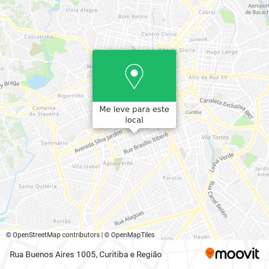 Rua Buenos Aires 1005 mapa