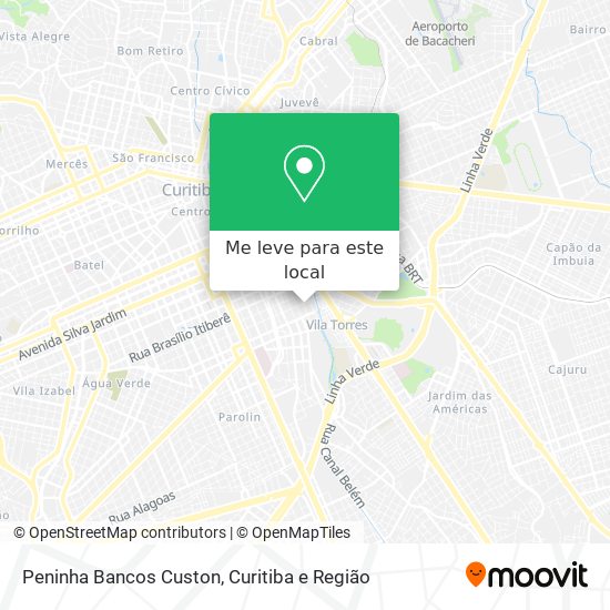 Peninha Bancos Custon mapa