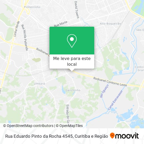 Rua Eduardo Pinto da Rocha 4545 mapa