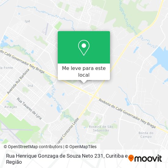 Rua Henrique Gonzaga de Souza Neto 231 mapa