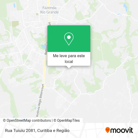Rua Tuiuiu 2081 mapa