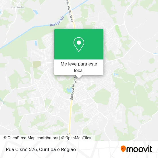 Rua Cisne 526 mapa