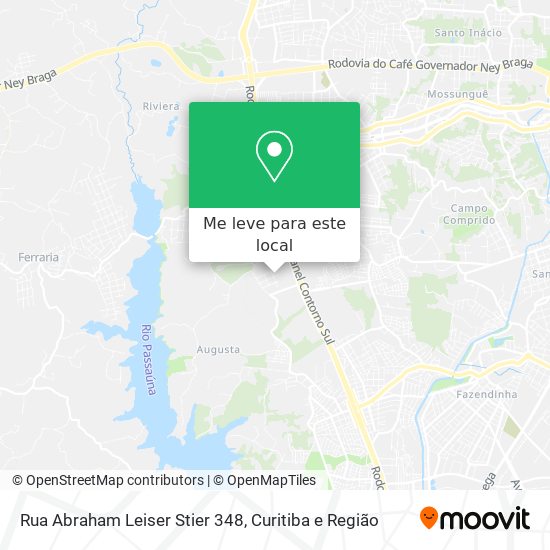 Rua Abraham Leiser Stier 348 mapa