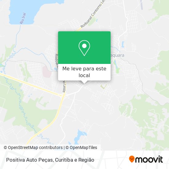 Positiva Auto Peças mapa