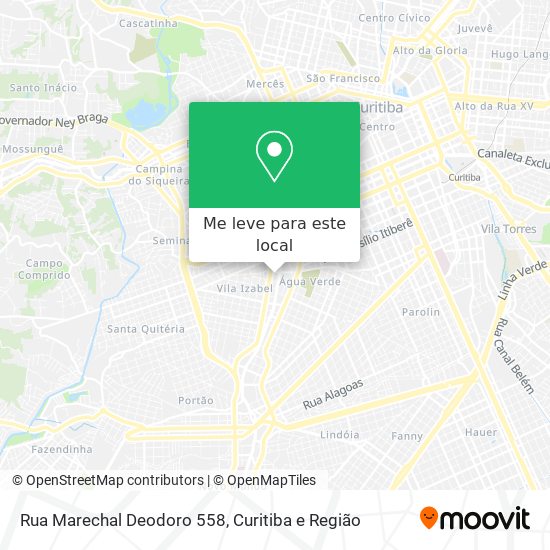 Rua Marechal Deodoro 558 mapa