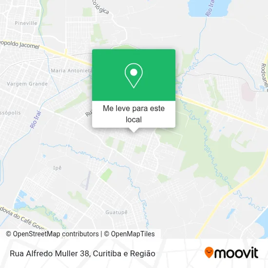 Rua Alfredo Muller 38 mapa