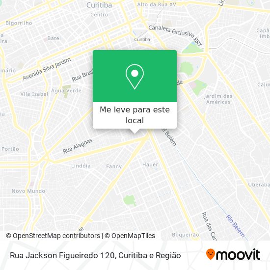 Rua Jackson Figueiredo 120 mapa