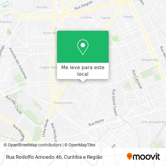 Rua Rodolfo Amoedo 46 mapa