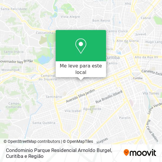 Condominio Parque Residencial Arnoldo Burgel mapa
