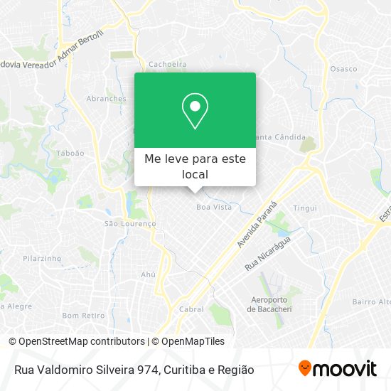 Rua Valdomiro Silveira 974 mapa