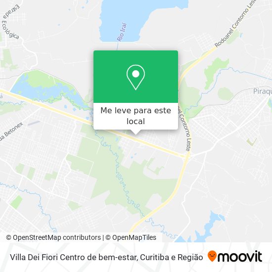Villa Dei Fiori Centro de bem-estar mapa
