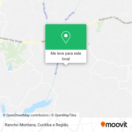 Rancho Montana mapa