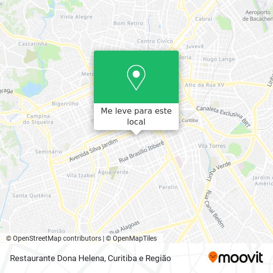 Restaurante Dona Helena mapa