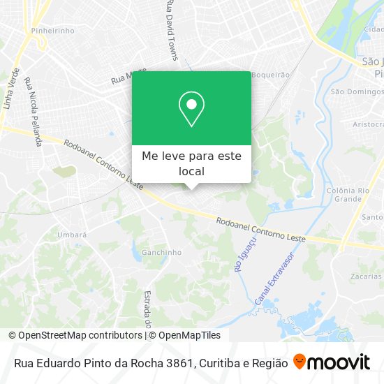 Rua Eduardo Pinto da Rocha 3861 mapa