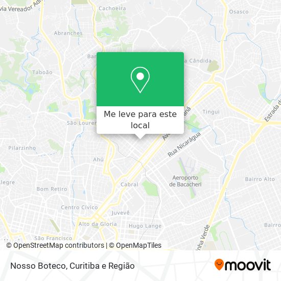 Nosso Boteco mapa