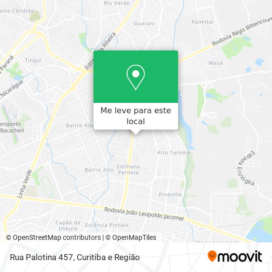 Rua Palotina 457 mapa