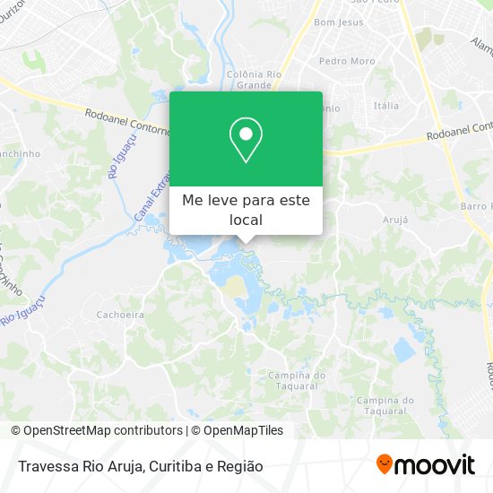 Travessa Rio Aruja mapa