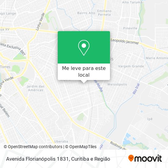 Avenida Florianópolis 1831 mapa
