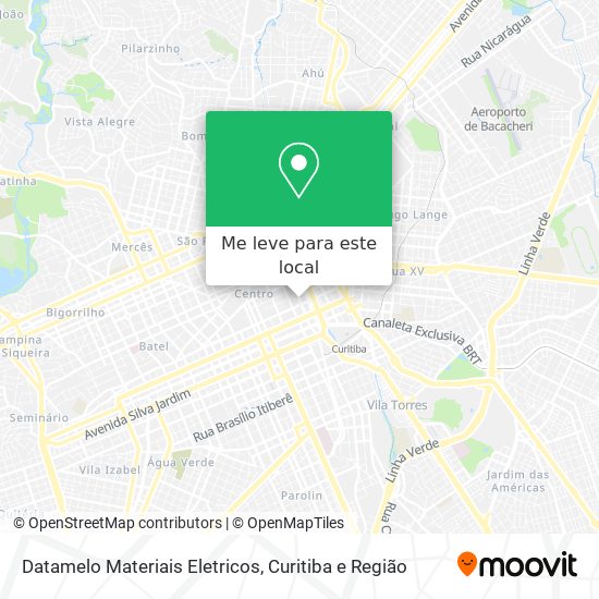Datamelo Materiais Eletricos mapa